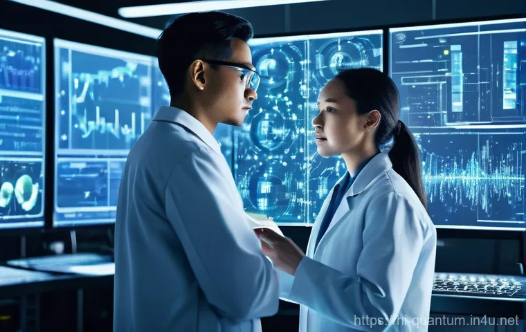 양자화학 계산 - **Quantum Chemistry in Everyday Life**
"A diverse group of curious teenagers and young adults, d... 양자화학 계산 - **Quantum Chemistry in Everyday Life**
"A diverse group of curious teenagers and young adults, d...