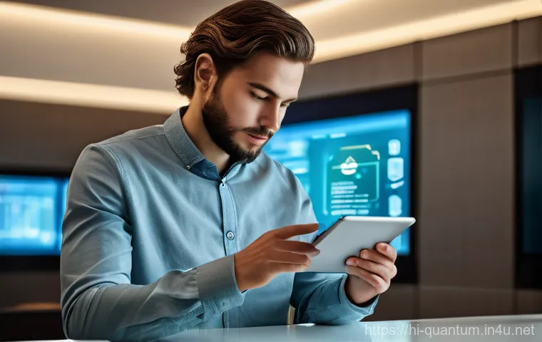 양자암호화의 실용화 - **Prompt: Quantum Entanglement Securing Digital Data**
"A visually striking, conceptual image de... 양자암호화의 실용화 - **Prompt: Quantum Entanglement Securing Digital Data**
"A visually striking, conceptual image de...