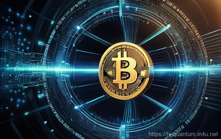 양자암호화의 응용 사례 - A vibrant, futuristic office environment with a diverse young female professional in her late 20s, w...